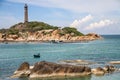 The Ke Ga Lighthouse, Ham Thuan Nam Township, Binh Thuan Province, Vietnam Royalty Free Stock Photo